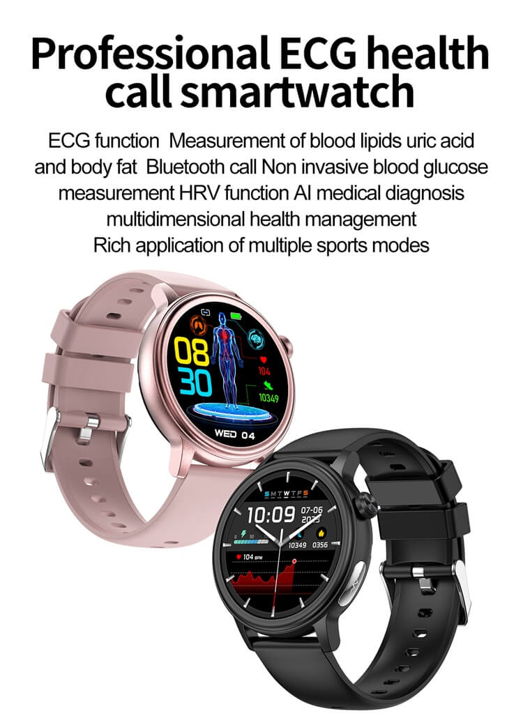 ET470 Smartwatch 1.39 pollici IPS Full Touch Screen ad alta definizione Monitoraggio elettrocardiogramma-Shenzhen Shengye Technology Co., Ltd