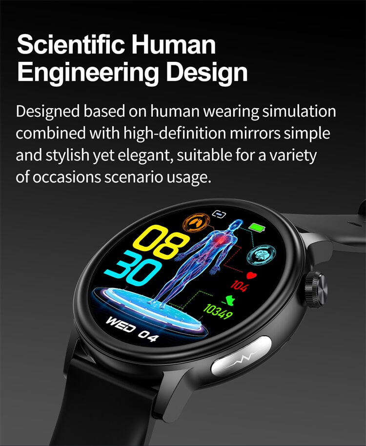 ET470 Smartwatch 1.39 pollici IPS Full Touch Screen ad alta definizione Monitoraggio elettrocardiogramma-Shenzhen Shengye Technology Co., Ltd