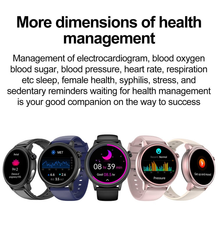 ET470 Smartwatch 1.39 pollici IPS Full Touch Screen ad alta definizione Monitoraggio elettrocardiogramma-Shenzhen Shengye Technology Co., Ltd