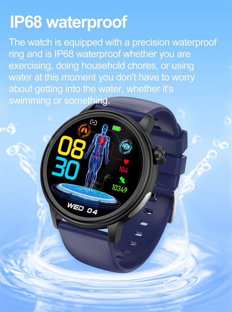 ET470 Smartwatch 1.39 pollici IPS Full Touch Screen ad alta definizione Monitoraggio elettrocardiogramma-Shenzhen Shengye Technology Co., Ltd