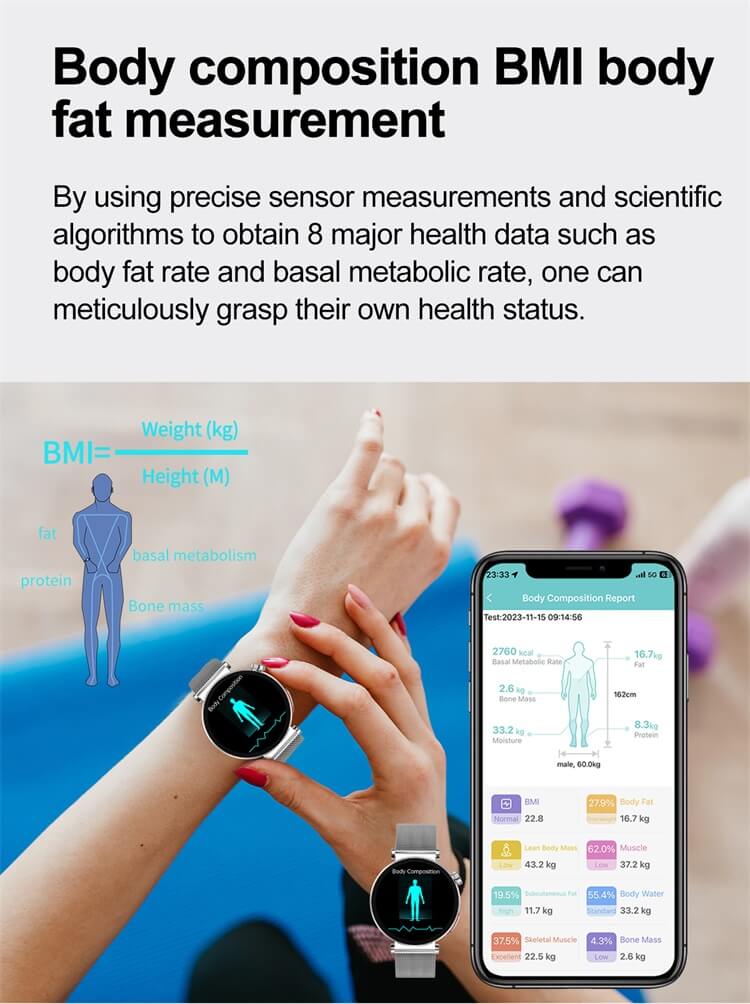 ET490 Smartwatch Montre de santé pour femmes Surveillance ECG précise Conception d'apparence ronde-Shenzhen Shengye Technology Co., Ltd