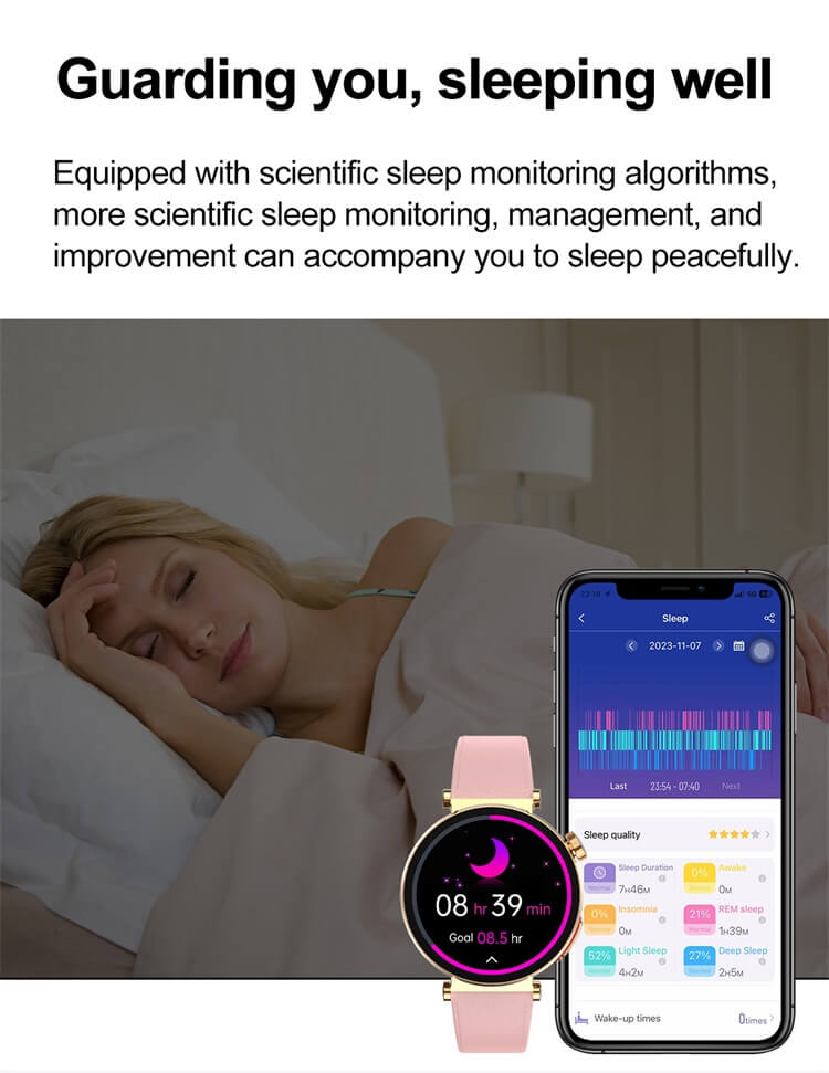 ET490 Smartwatch Montre de santé pour femmes Surveillance ECG précise Conception d'apparence ronde-Shenzhen Shengye Technology Co., Ltd