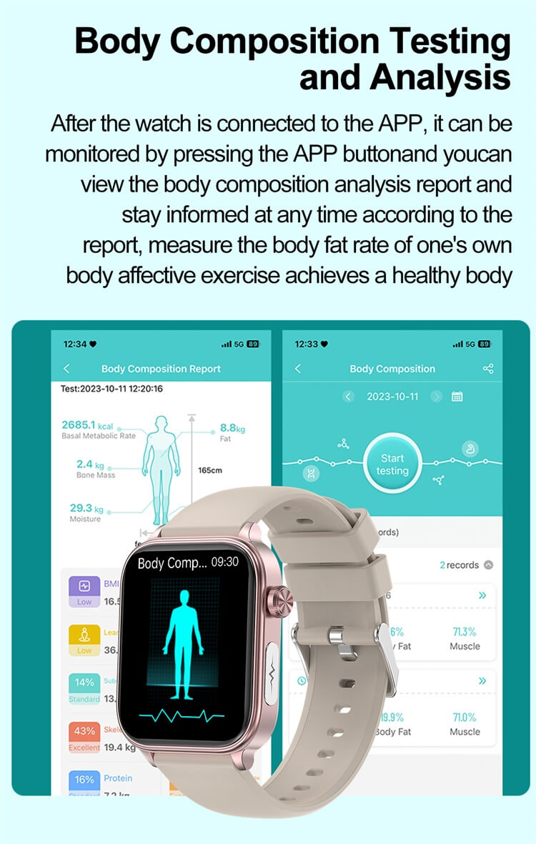 ET570 Smartwatch1,96 Zoll großer Bildschirm Professionelle EKG-Funktion Mehrere Trainingsmodi-Shenzhen Shengye Technology Co.,Ltd