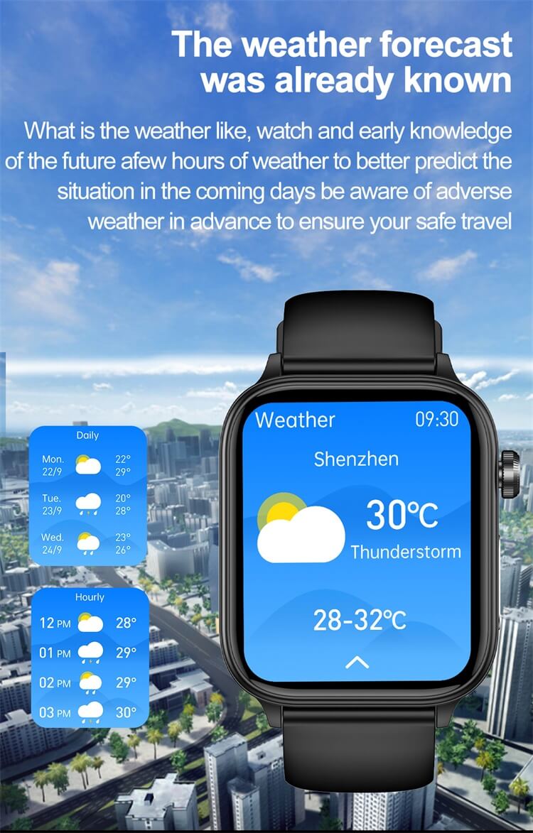 ET570 Smartwatch1,96 Zoll großer Bildschirm Professionelle EKG-Funktion Mehrere Trainingsmodi-Shenzhen Shengye Technology Co.,Ltd