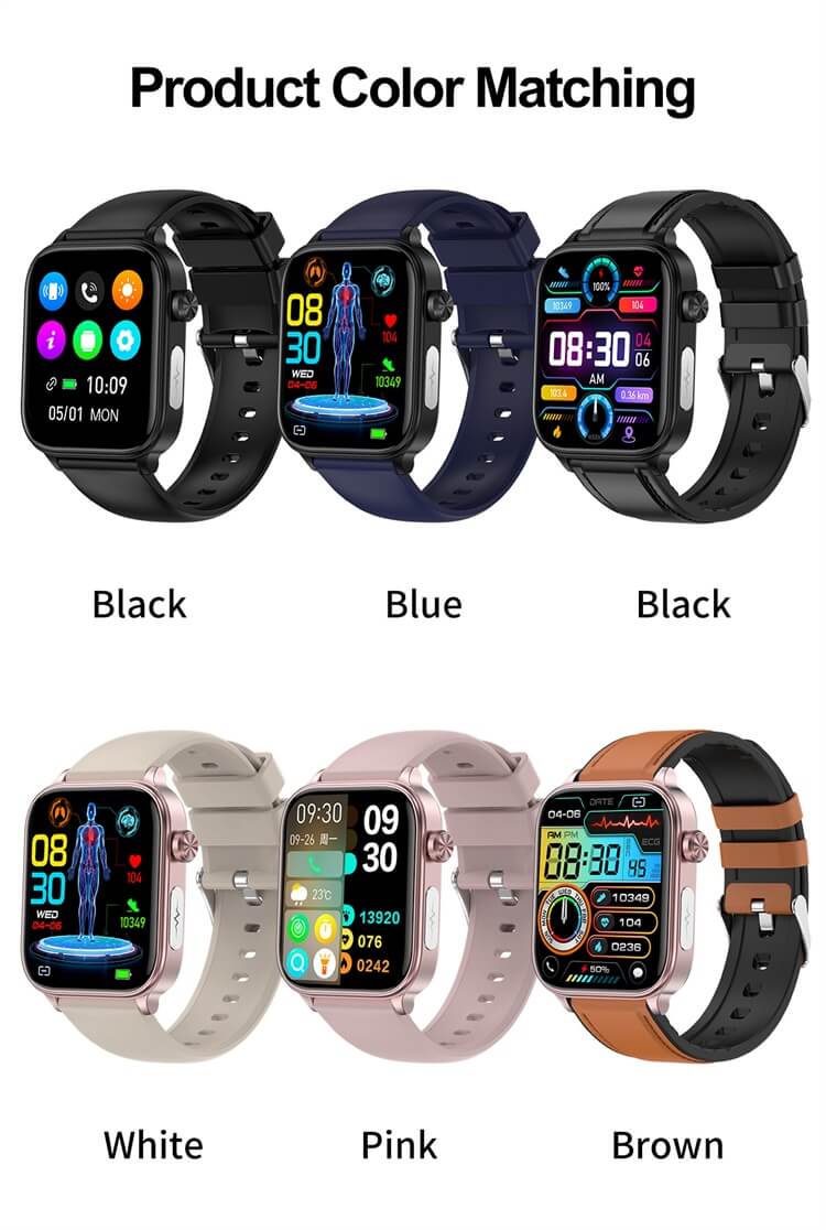 ET570 Smartwatch1,96 Zoll großer Bildschirm Professionelle EKG-Funktion Mehrere Trainingsmodi-Shenzhen Shengye Technology Co.,Ltd