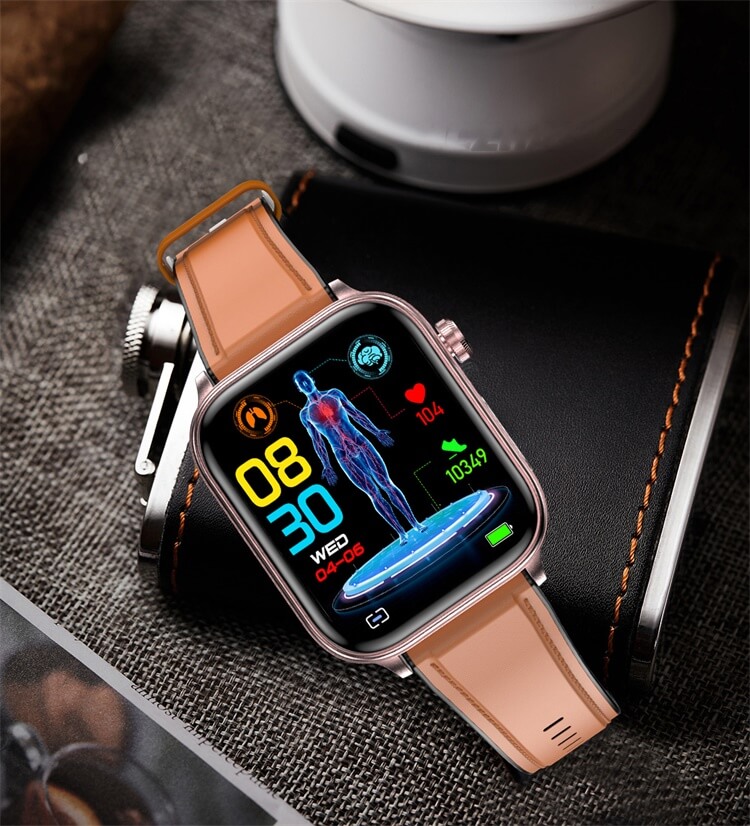 ET570 Smartwatch1,96 Zoll großer Bildschirm Professionelle EKG-Funktion Mehrere Trainingsmodi-Shenzhen Shengye Technology Co.,Ltd