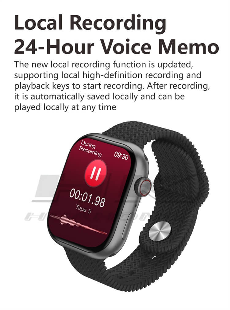 HK9 PRO MAX+Smartwatch 2.02 Inches AMOLED Screen 3D Visual Action Professional Sports Guidance-Shenzhen Shengye Technology Co. Ltd