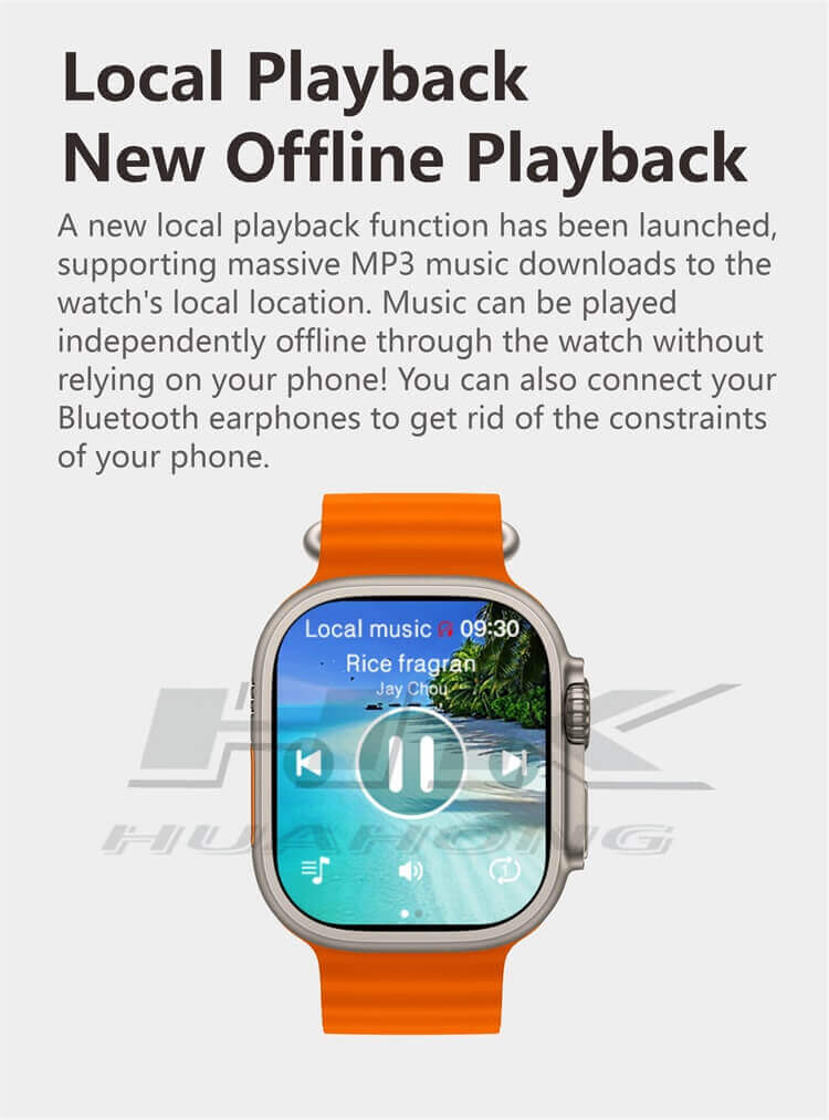 HK9 Ultra2 Max Smartwatch 2.02 Inches Large AMOLED Screen New Lingdong Island Bluetooth Call-Shenzhen Shengye Technology Co. Ltd