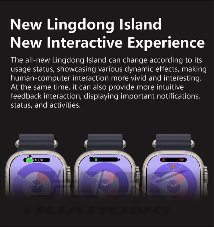 Đồng hồ thông minh HK9 Ultra2 Max Màn hình AMOLED lớn 2,02 inch Cuộc gọi Bluetooth đảo Lingdong mới-Shenzhen Shengye Technology Co.,Ltd