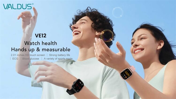 VE12 Smartwatch Pomiar EKG 2,01 cala Duży ekran Profesjonalne zdrowe monitorowanie-Shenzhen Shengye Technology Co., Ltd