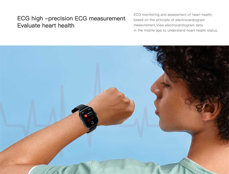 Ve12 smartwatch medição de ecg 2.01 polegadas tela grande monitoramento profissional saudável-shenzhen shengye technology co., ltd