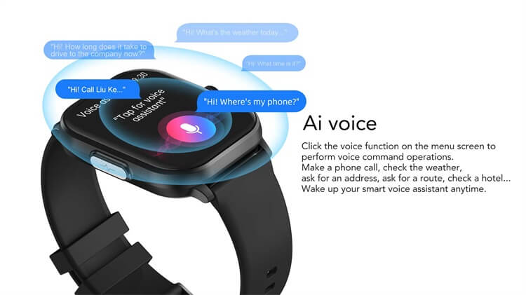 VE12 Smartwatch Pomiar EKG 2,01 cala Duży ekran Profesjonalne zdrowe monitorowanie-Shenzhen Shengye Technology Co., Ltd