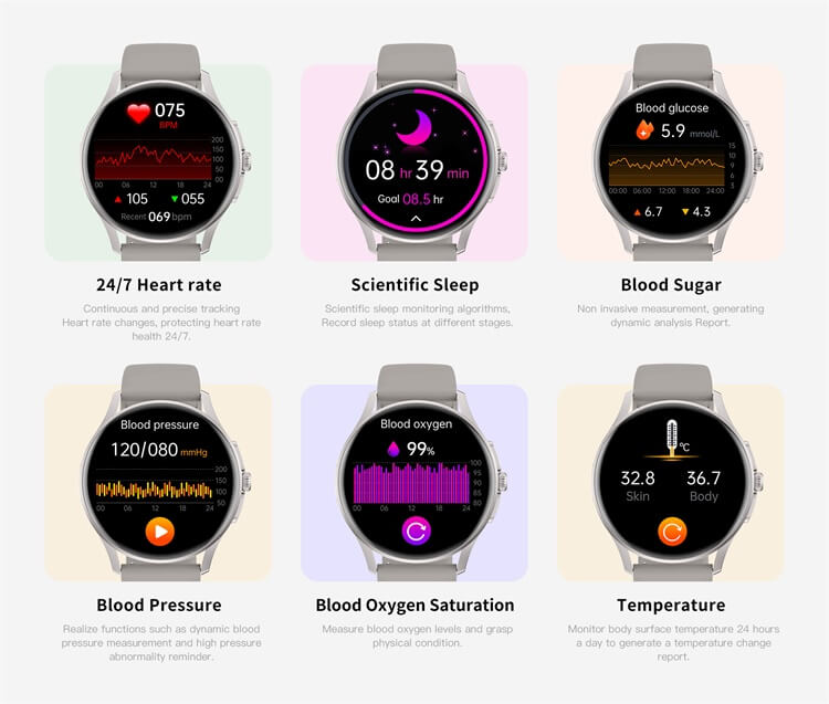 VE15 Smartwatch 1,39 ιντσών Μεγάλη οθόνη υψηλής ευκρίνειας Ηλεκτροκαρδιογράφημα Δοκιμή υγιούς παρακολούθησης-Shenzhen Shengye Technology Co.,Ltd