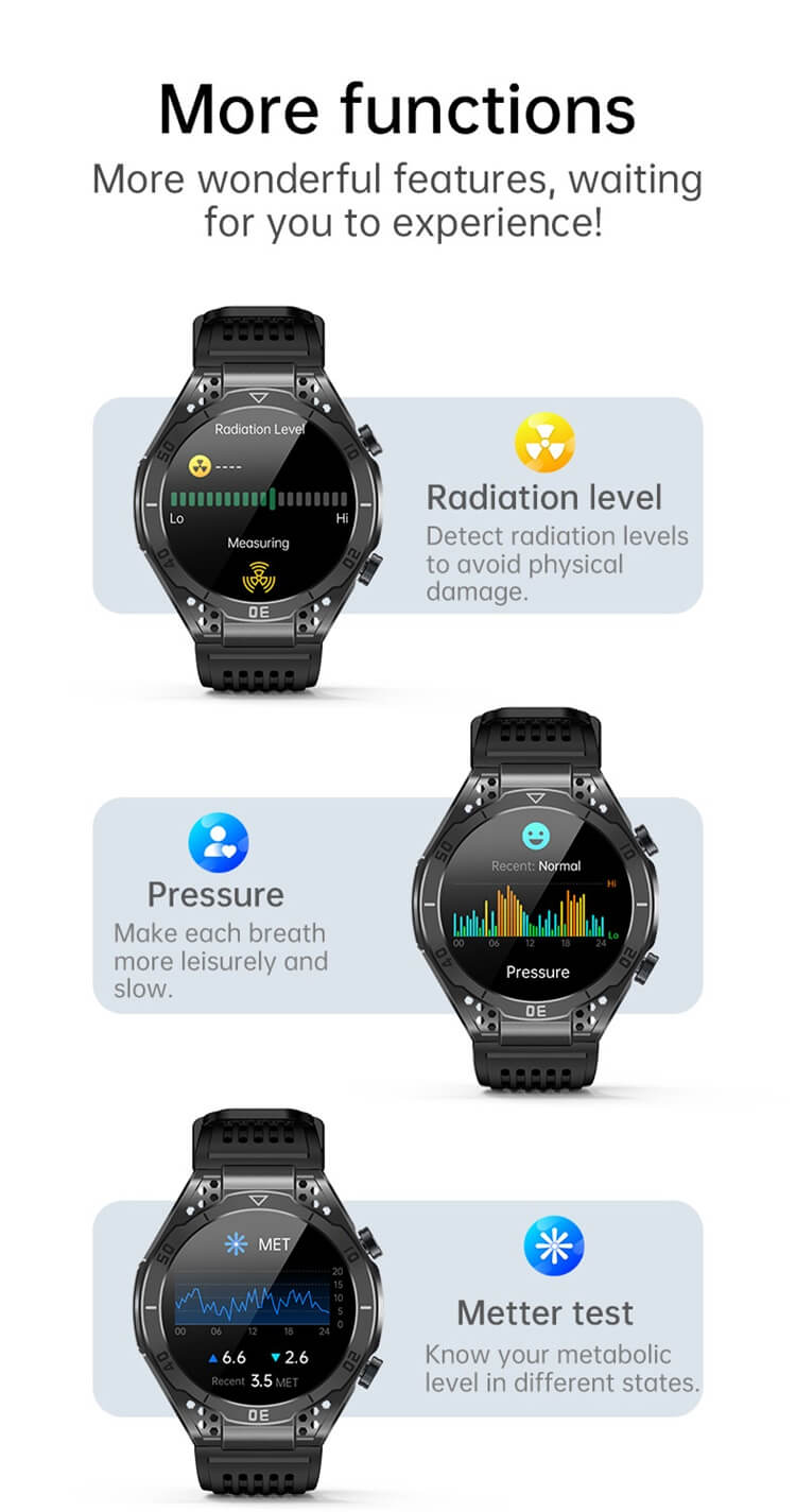 VE33 PRO Smartwatch High Definition Screen ECG Testing Uric Acid Detection-Shenzhen Shengye Technology Co.,Ltd