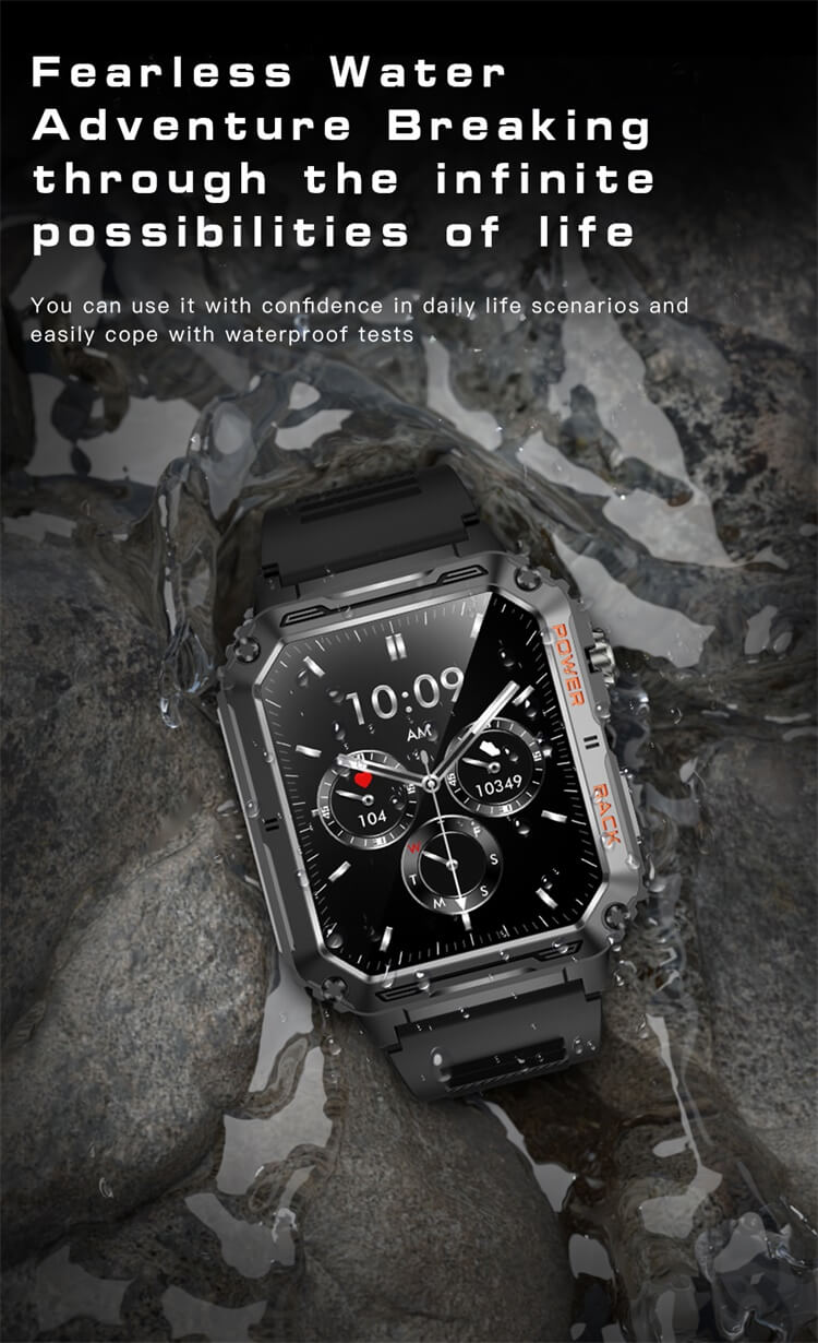 VD38 Smartwatch Outdoor Recreation Watch Dynamic LED Luminous Effect Support Waterproof-Shenzhen Shengye Technology Co.,Ltd