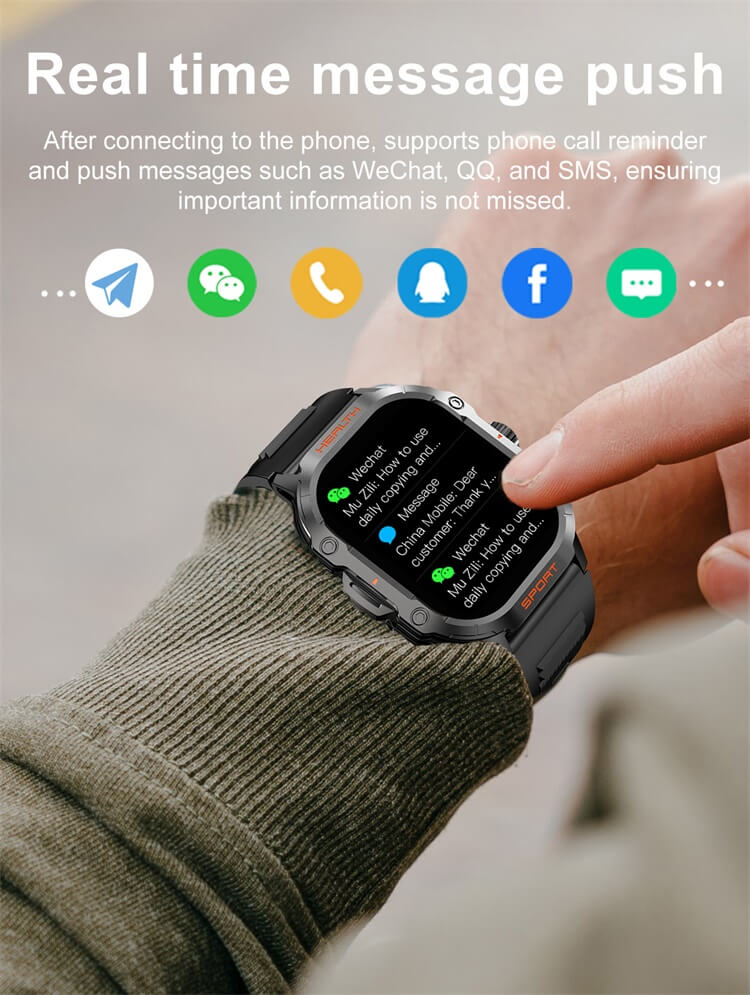 VD32 PRO Smartwatch Outdoor-Sportuhr Lange Akkulaufzeit Leichtes Tragen-Shenzhen Shengye Technology Co.,Ltd