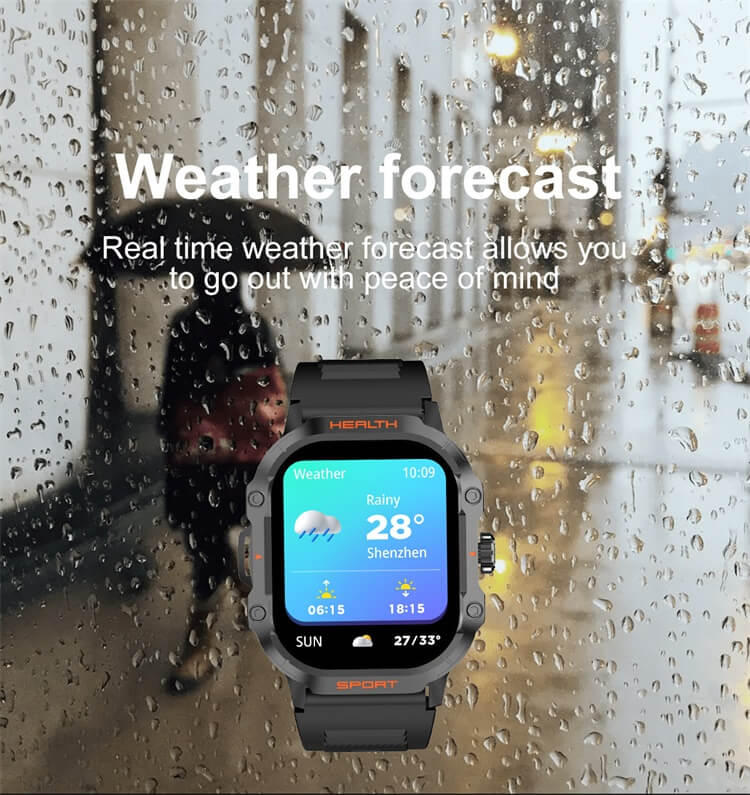 VD32 PRO Smartwatch Outdoor-Sportuhr Lange Akkulaufzeit Leichtes Tragen-Shenzhen Shengye Technology Co.,Ltd