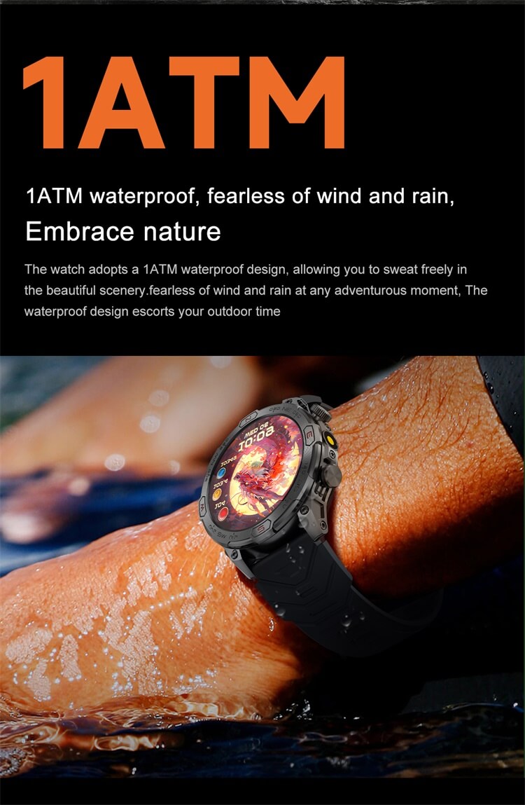 VD36 PRO Smartwatch 1,43 pouces HD AMOLED écran boussole positionnement guidage montre de sport de plein air-Shenzhen Shengye Technology Co., Ltd