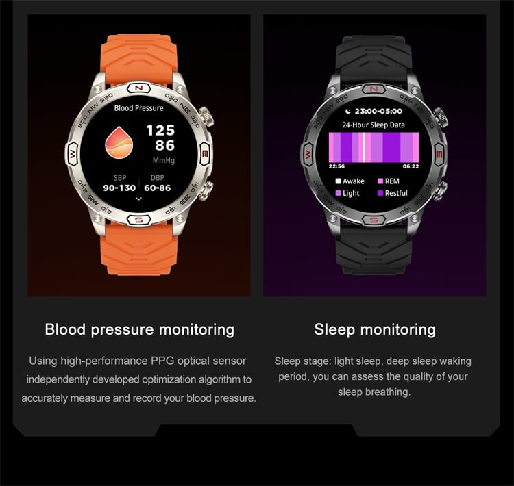 VD36 PRO Smartwatch 1,43 inch HD AMOLED-scherm Kompas Positionering Begeleiding Buitensporthorloge - Shenzhen Shengye Technology Co., Ltd