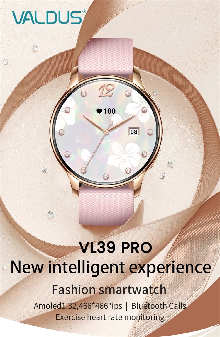 Reloj inteligente VL39 PRO Pantalla HD grande de 1,32 pulgadas Batería de larga duración Cambio de estilo multitema-Shenzhen Shengye Technology Co., Ltd