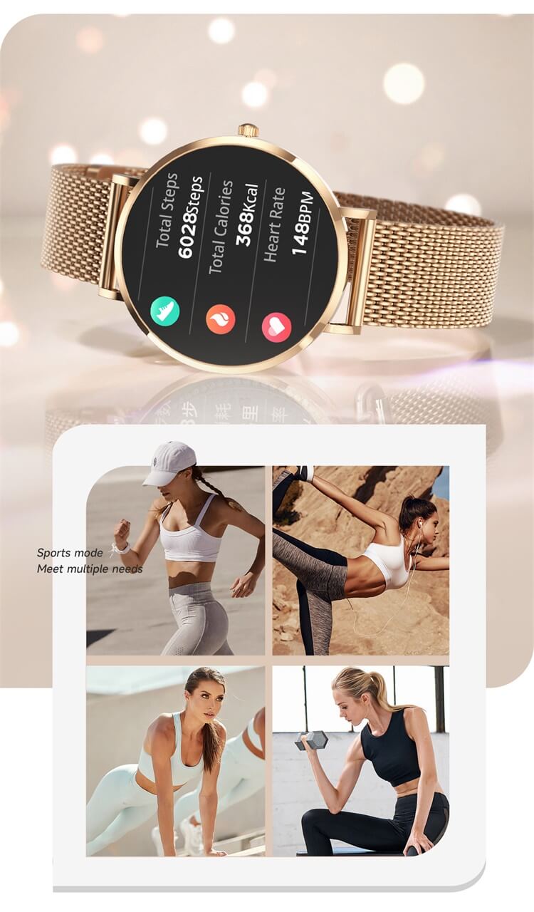 VL43 PRO Smartwatch Tela HD de 1,19 polegadas Ultrafino e leve Design de corpo com múltiplas alças de cores Seleção-Shenzhen Shengye Technology Co., Ltd