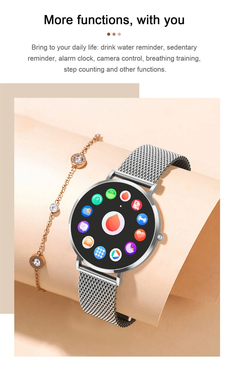 Reloj inteligente VL43 PRO Pantalla HD de 1,19 pulgadas Diseño de cuerpo liviano ultrafino Selección de correas de varios colores-Shenzhen Shengye Technology Co., Ltd