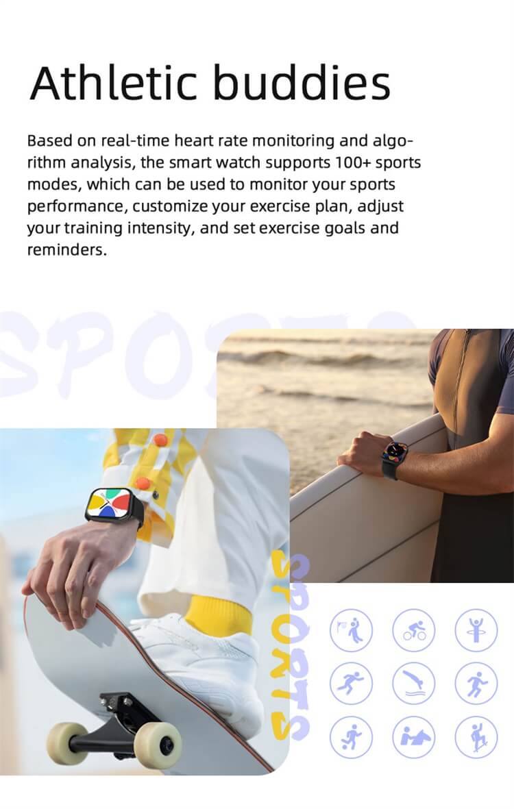 VS02 Smartwatch 2.01 pulgadas HD Pantalla táctil Soporte de orientación deportiva profesional DIY Watch Face-Shenzhen Shengye Technology Co.,Ltd