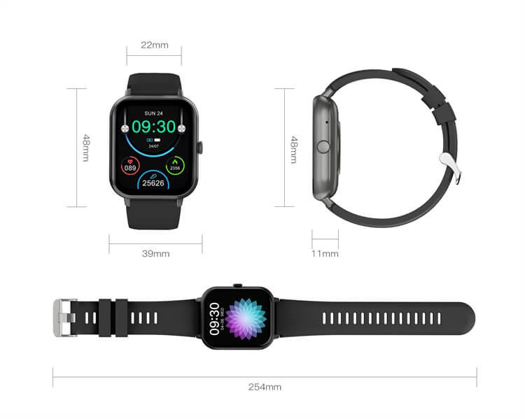 Reloj inteligente VS04 Pantalla grande de 1,83 pulgadas Calidad de sonido 3D de alta fidelidad Duración de la batería fuerte-Shenzhen Shengye Technology Co.,Ltd