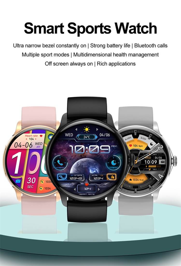 VS15 PRO Smartwatch Pantalla de alta definición Fuerte capacidad de batería Múltiples modos deportivos-Shenzhen Shengye Technology Co., Ltd