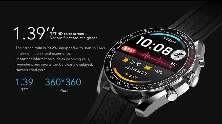 VS33 Smartwatch Intelligent Health Manager Strong Battery Life Various Fashion Trendy Colors Selection-Shenzhen Shengye Technology Co. Ltd