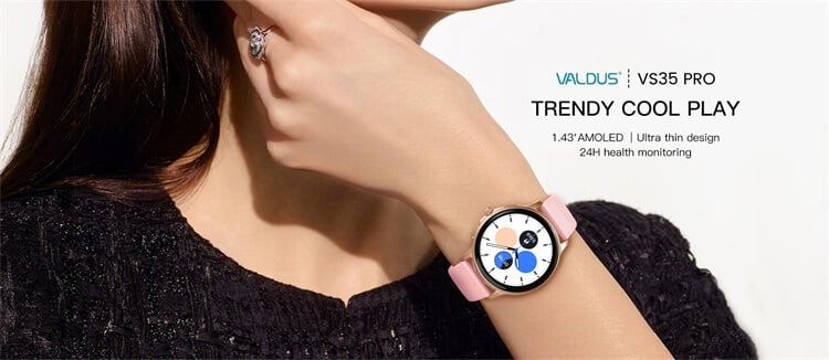 VS35 PRO Smartwatch 1,43 pouces grand écran mode apparence à la mode conception légère à porter-Shenzhen Shengye Technology Co., Ltd