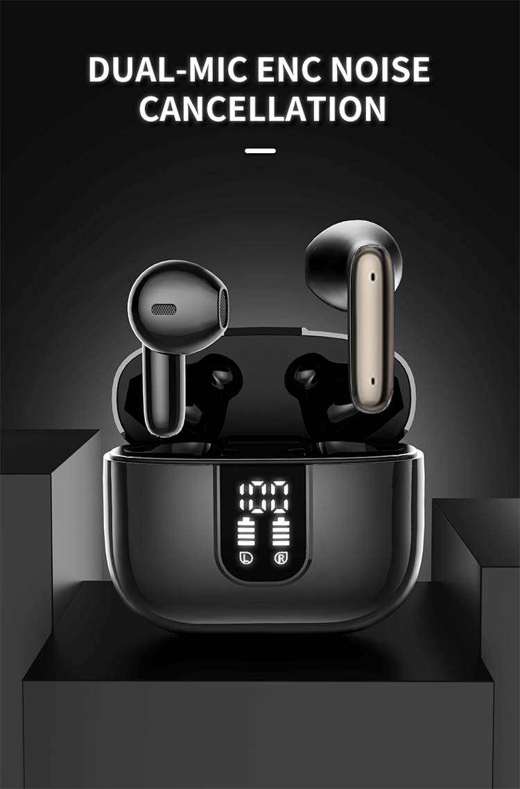 J11 Earbuds BT5.3 Large Battery Capacity Intelligent Digital Display 3D Sound Immersive-Shenzhen Shengye Technology Co. Ltd
