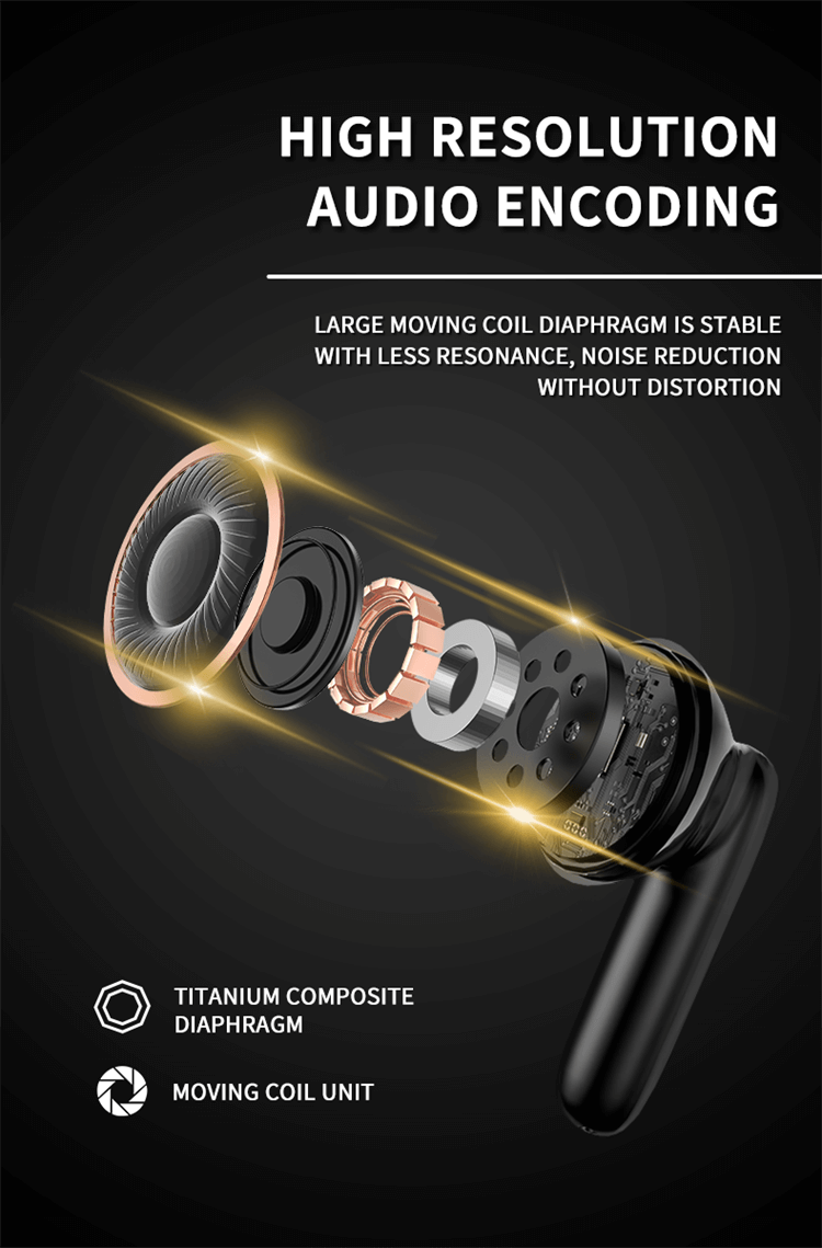 J11 Earbuds BT5.3 Large Battery Capacity Intelligent Digital Display 3D Sound Immersive-Shenzhen Shengye Technology Co. Ltd