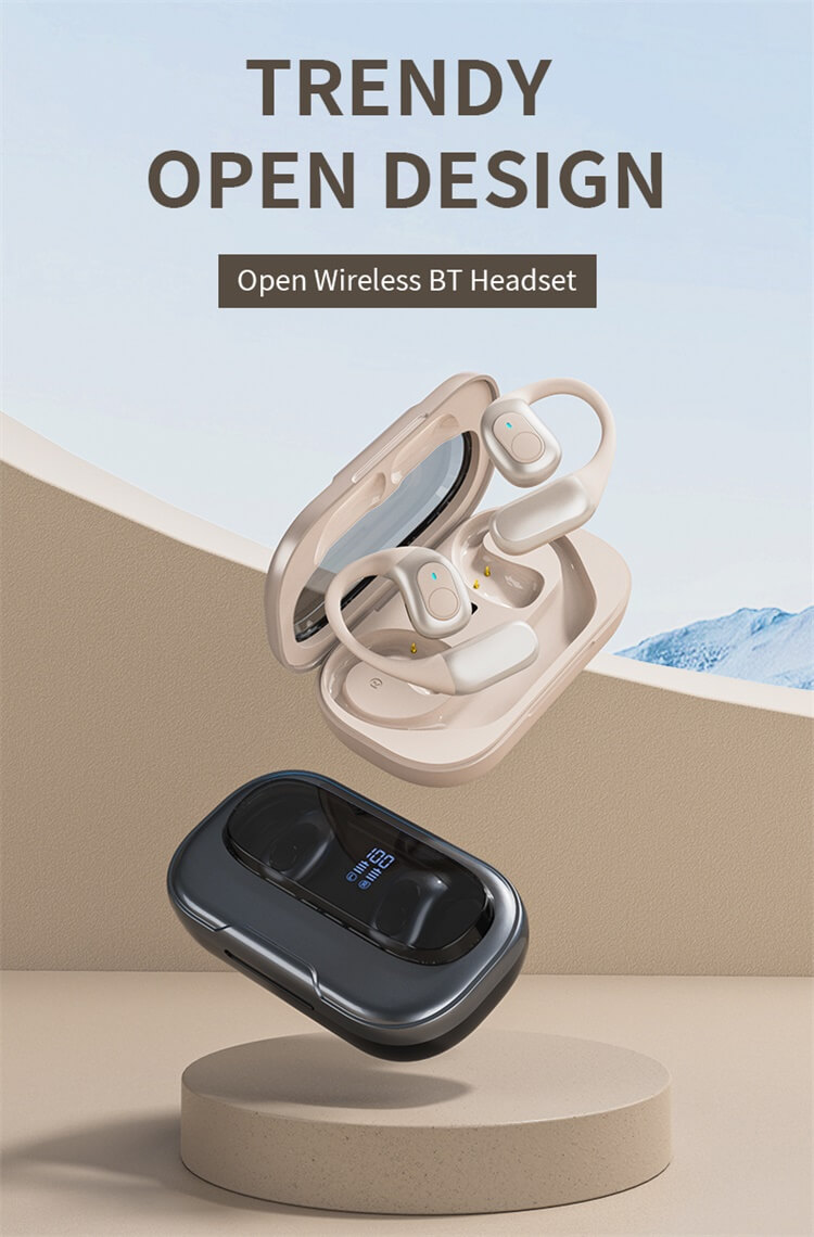J13 Earbuds ENC Noise Reduction For HD Call Experience Long Lasting Battery Life Ear-hook Design-Shenzhen Shengye Technology Co. Ltd