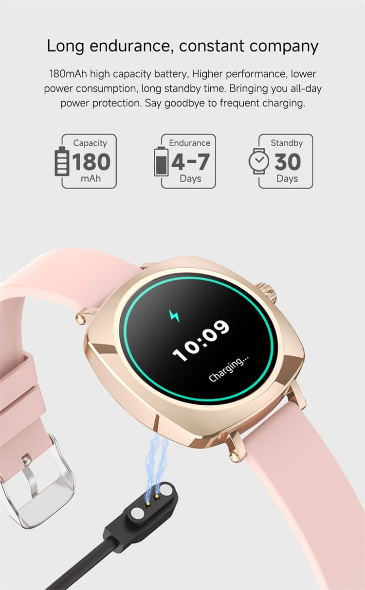 VL40 PRO Smartwatch, modische Damenuhr, 1,19 Zoll AMOLED-Bildschirm, dünn, leicht, tragbar – Shenzhen Shengye Technology Co., Ltd