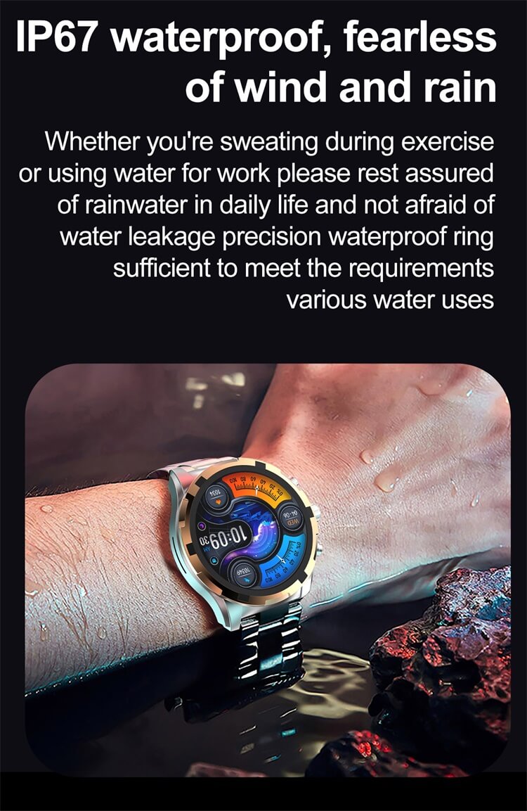 VS43 PRO Smartwatch 1.43 Inch AMOLED Screen Long Battery Life Fashion Stainless Steel Strap-Shenzhen Shengye Technology Co. Ltd
