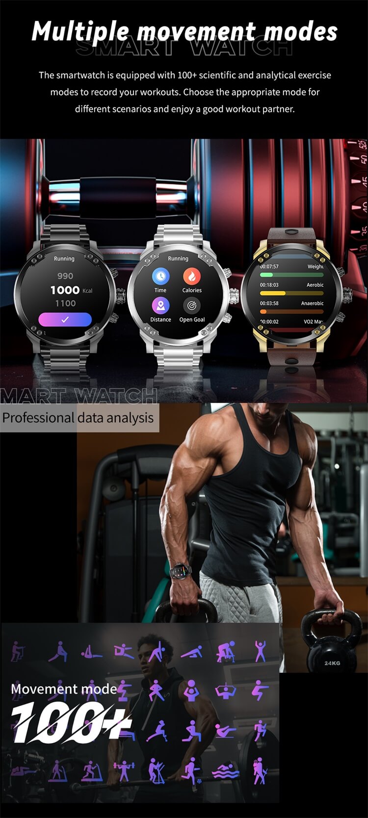 VS53 Smartwatch Affichage d'apparence de mode Écran haute définition Forte capacité de batterie-Shenzhen Shengye Technology Co., Ltd