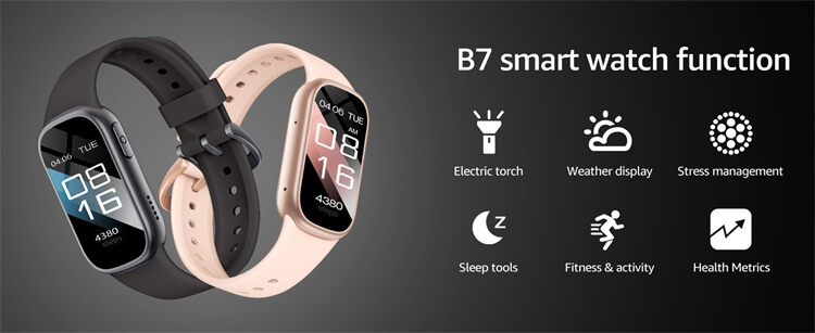 B7 Smartwatch 1.43 Inch Screen Strong Waterproof Power Lightweight Comfortable Fashion Bracelet-Shenzhen Shengye Technology Co.,Ltd