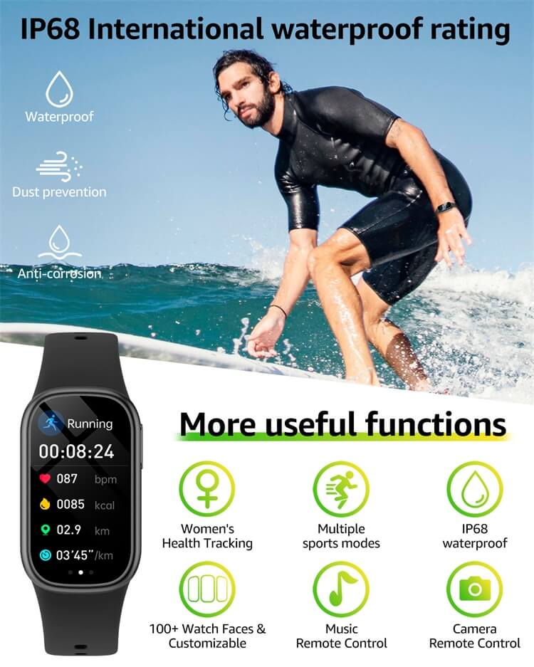 B7 Smartwatch 1.43 Inch Screen Strong Waterproof Power Lightweight Comfortable Fashion Bracelet-Shenzhen Shengye Technology Co.,Ltd