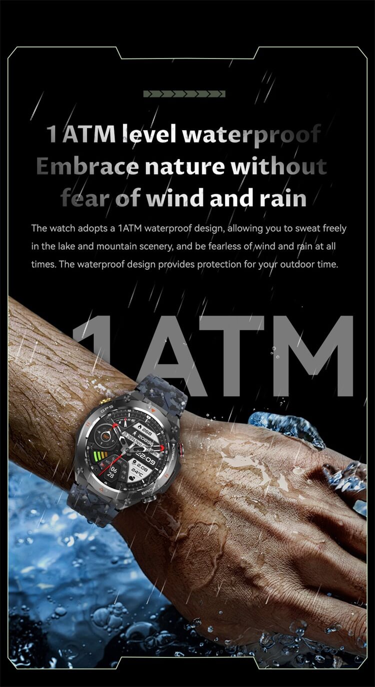 KC82 Smartwatch GPS positionnement Direction montre de sport de plein air forte capacité de batterie-Shenzhen Shengye Technology Co., Ltd