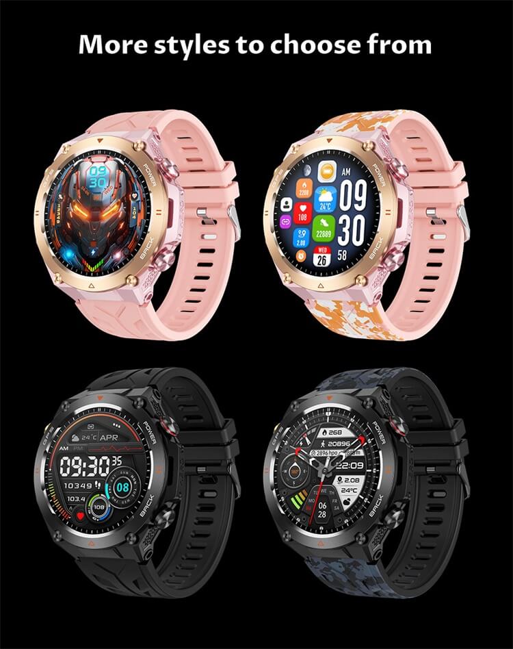 KC82 Smartwatch Dirección de posicionamiento GPS Reloj deportivo al aire libre Capacidad de batería fuerte-Shenzhen Shengye Technology Co., Ltd