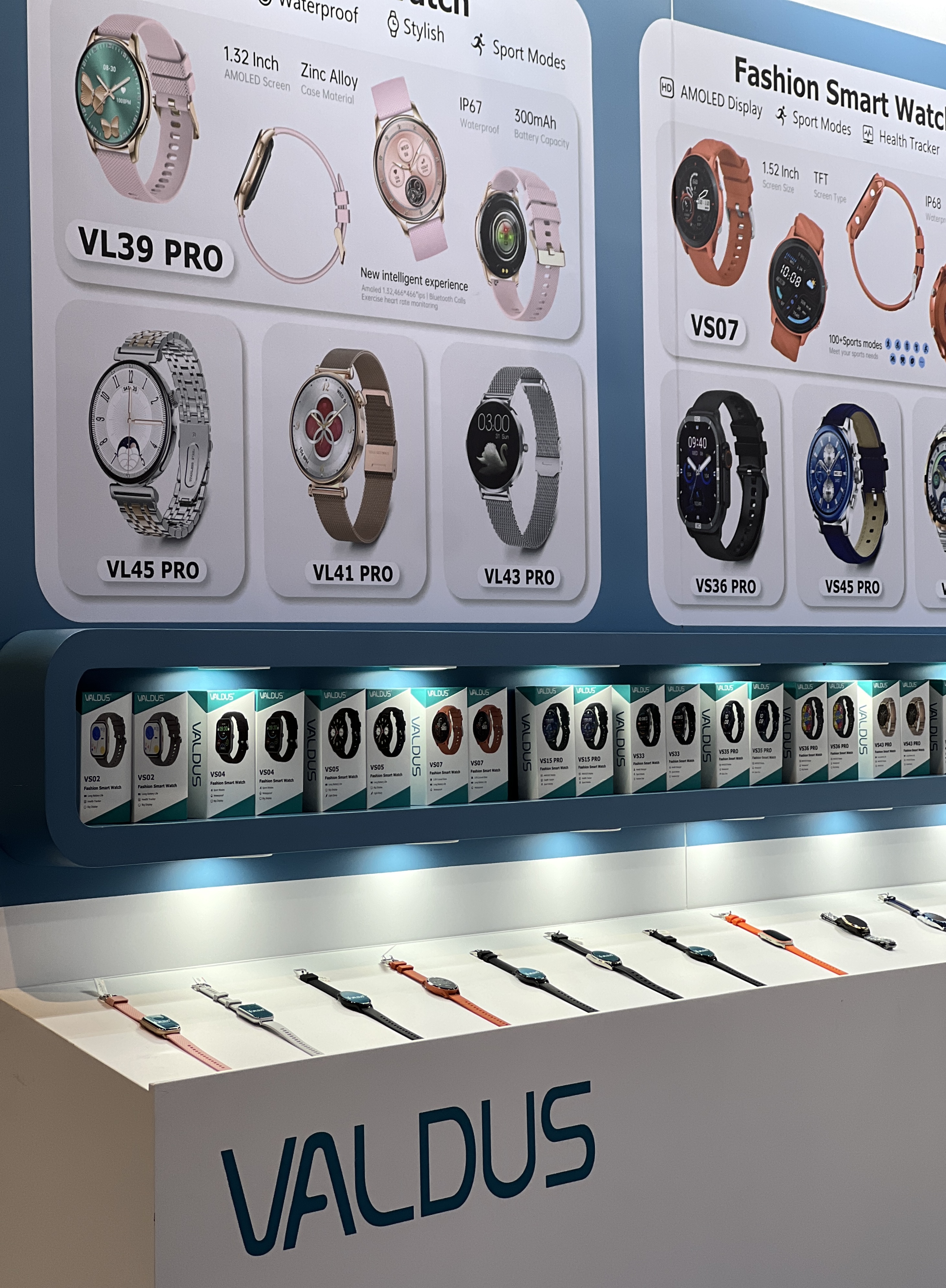 2024 HKTDC Hong Kong Electronics Fair (Spring Edition) VALDUS Smartwatch Exhibition-Shenzhen Shengye Technology Co.,Ltd