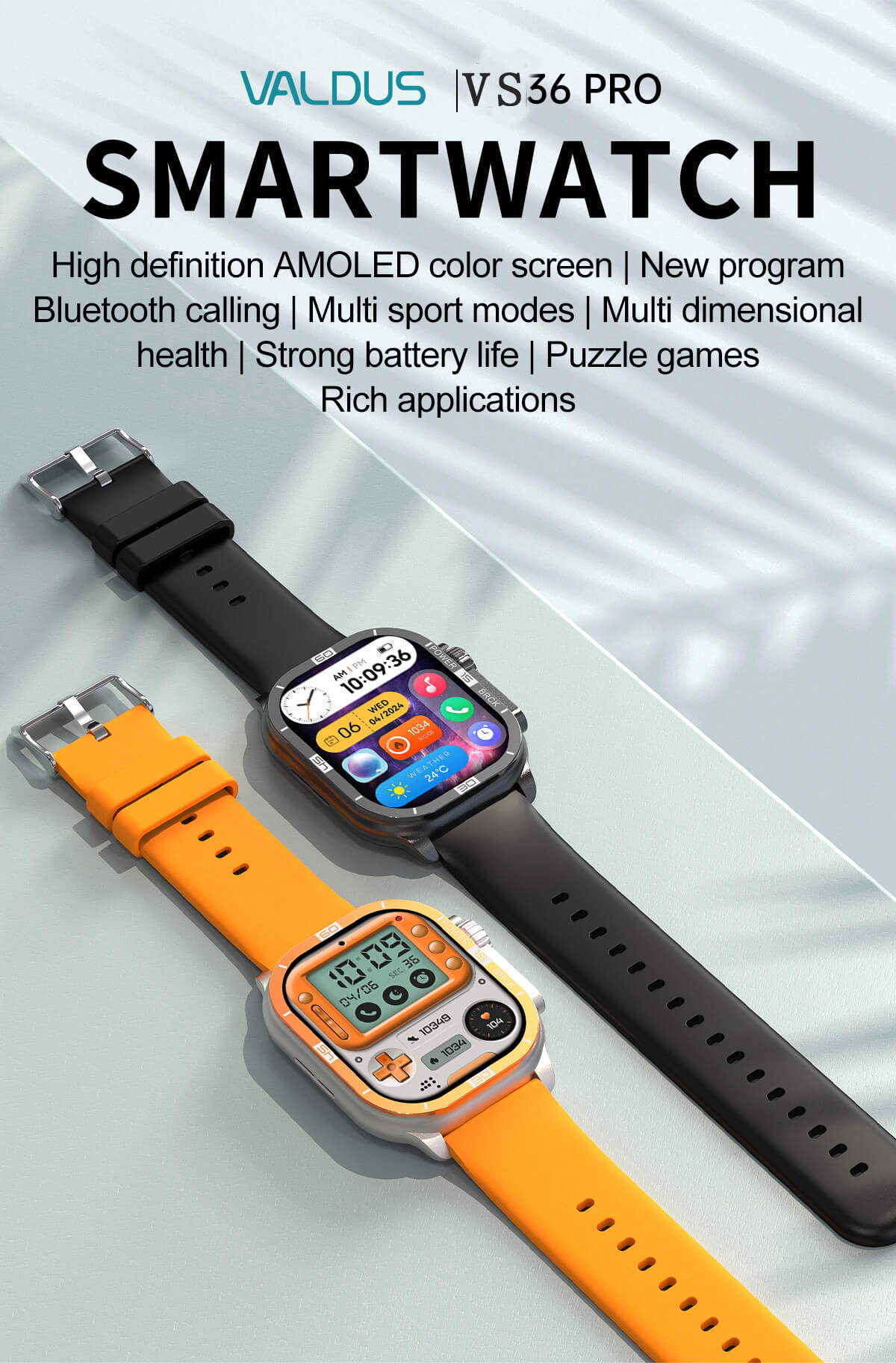 VS36 PRO Smartwatch 2.06 Inches Large Screen Fashion Exquisite Appearance Design Waterproof Effect-Shenzhen Shengye Technology Co.,Ltd