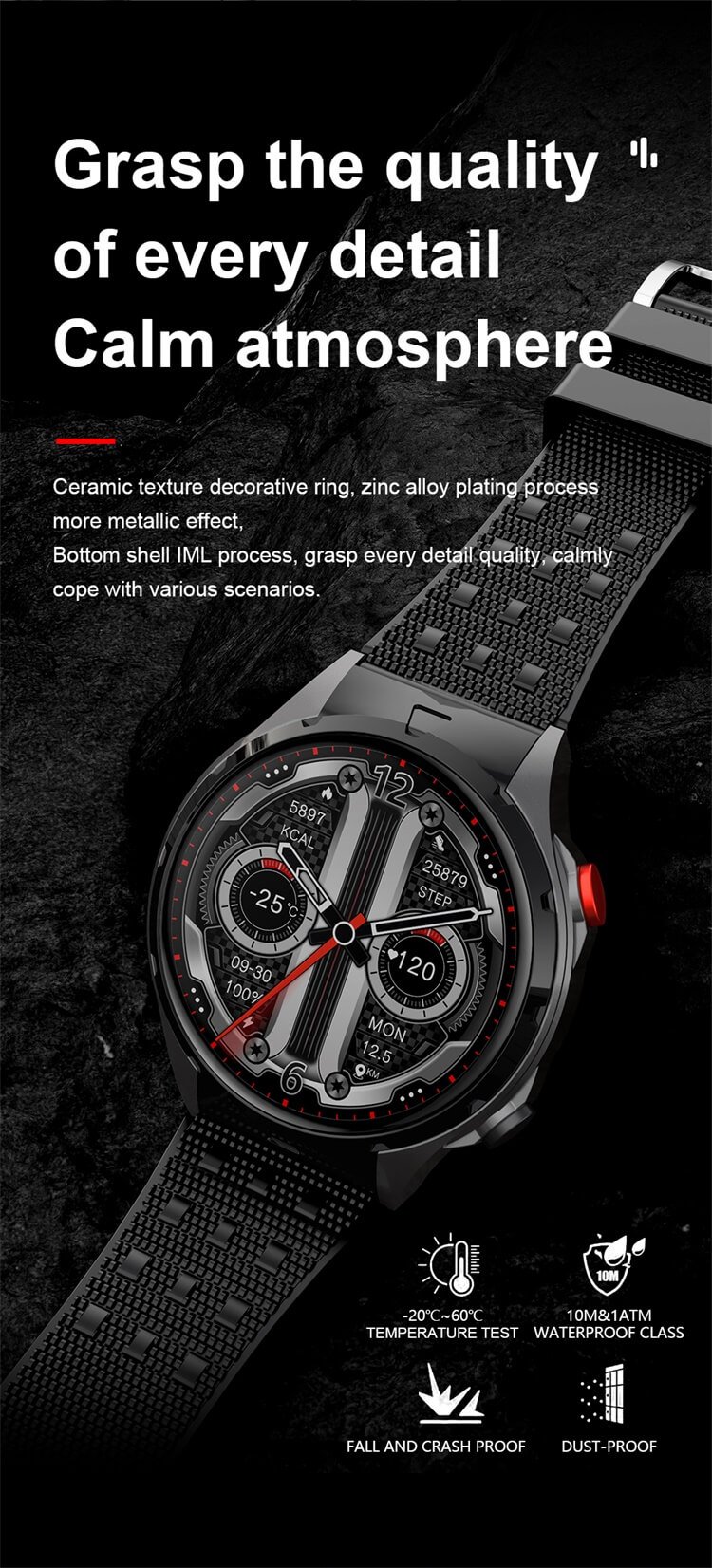 VS47 PRO Smartwatch 1.43 Polegadas Tela AMOLED Modos Esportivos Profissionais Vários Tipos de Correias Seleção-Shenzhen Shengye Technology Co., Ltd