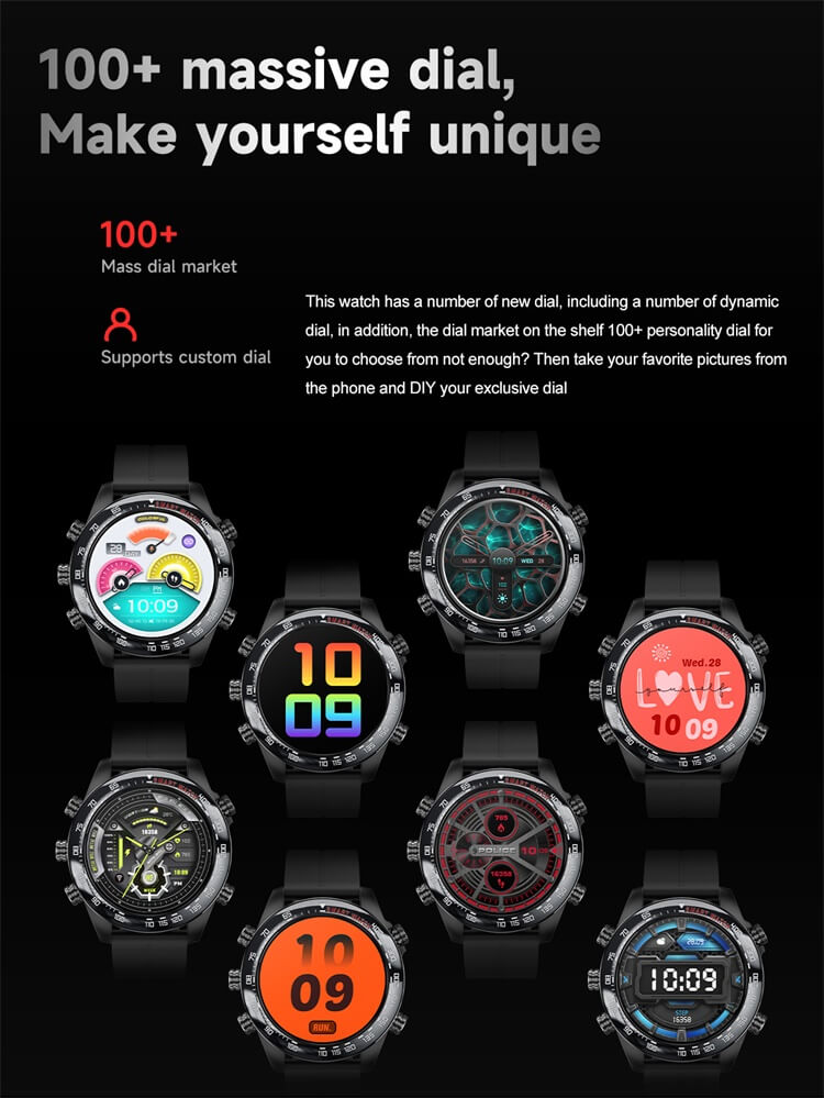 CT11 Smartwatch 400mAh grande capacité de batterie écran haute définition surveillance saine-Shenzhen Shengye Technology Co., Ltd