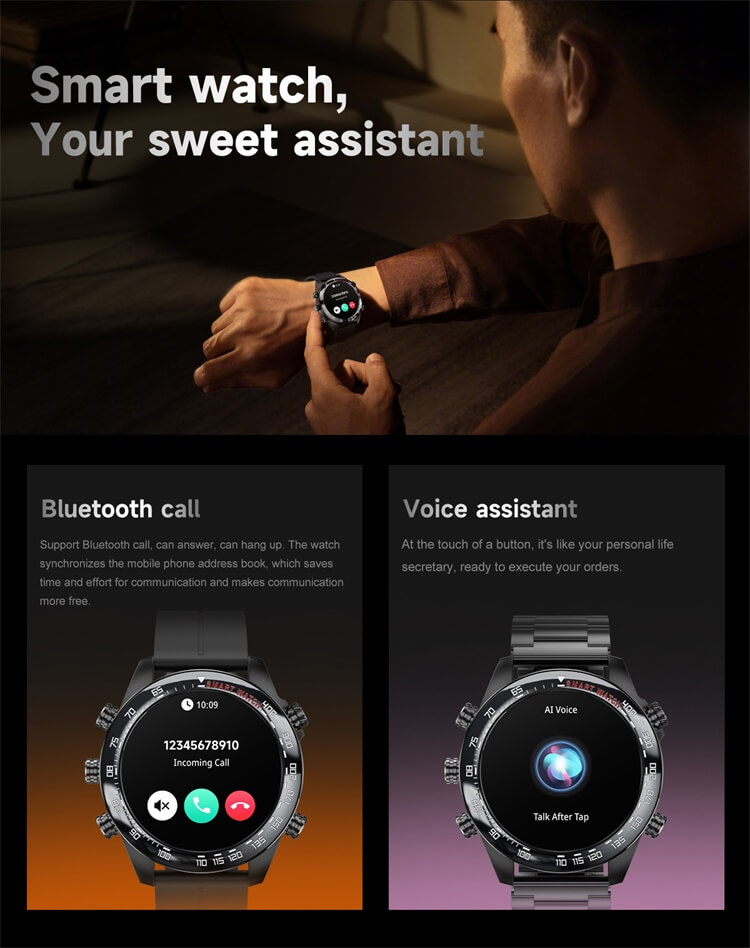 CT11 Smartwatch 400mAh grande capacité de batterie écran haute définition surveillance saine-Shenzhen Shengye Technology Co., Ltd