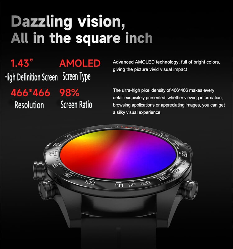 CT11 Smartwatch 400mAh grande capacité de batterie écran haute définition surveillance saine-Shenzhen Shengye Technology Co., Ltd