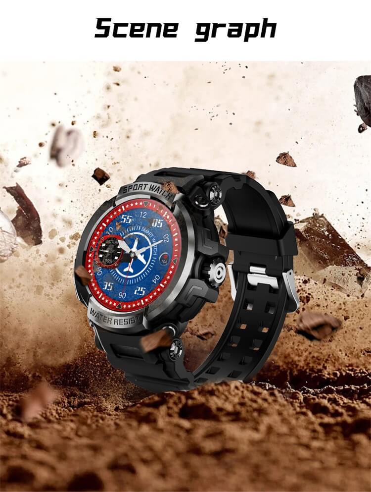 T90 Runde Smartwatch 1,5 Zoll High-Definition-Großbildschirm 600 mAh Akkukapazität Wasserdichter Effekt-Shenzhen Shengye Technology Co.,Ltd