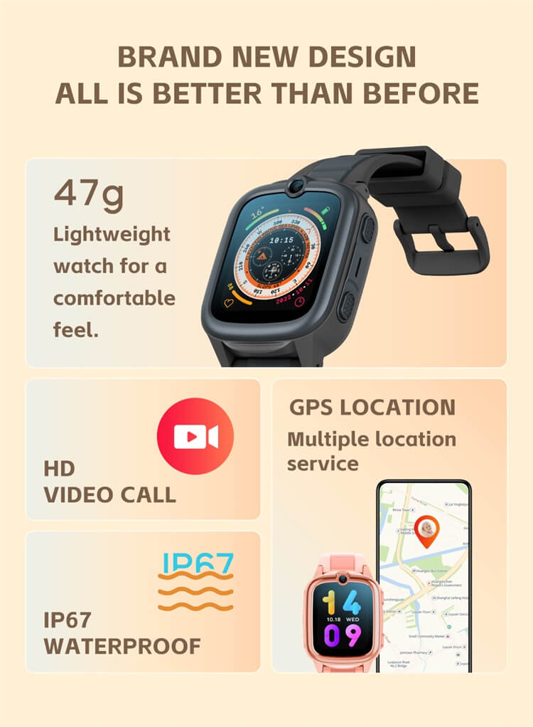 K59 smartwatch leve colorido crianças assistem 4g rede chamada de vídeo longa vida útil da bateria-shenzhen shengye technology co., ltd