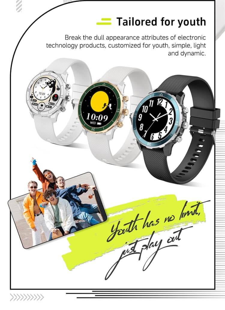 VS11 Smartwatch Fashion Trendy Lightweight Watch Colorful Watch Case Multiple Dial Styles Selection-Shenzhen Shengye Technology Co. Ltd